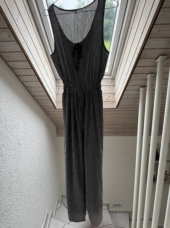 Robes: Langes Schwarz/Weiss kariertes Kleid  – D'occasion à Hütten par bri_kkp6 2