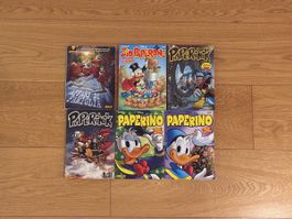 Fumetto Paperino, Paperinik, Zio Paperone. 6 fumetti, 1chf