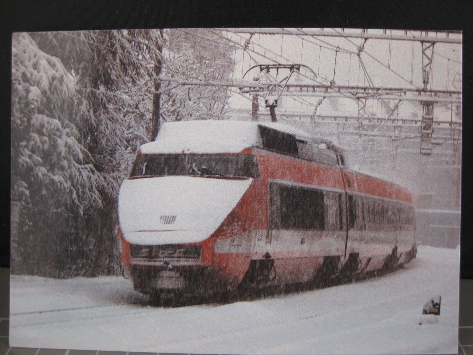 Cartes postales: AK Genf Gare Cornavin mit TGV – Neuf (Voir description) à Malters par Marosko