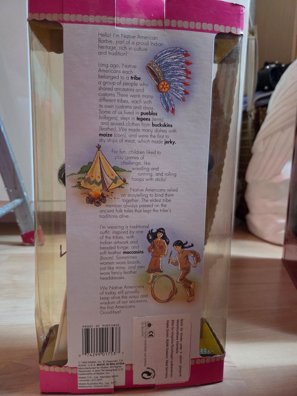 Bambole: Poupée Barbie Native American spéciale édition 1994 - Par... – Nuovo e nell'imballaggio originale da Blonay venduto da Vivikate 1