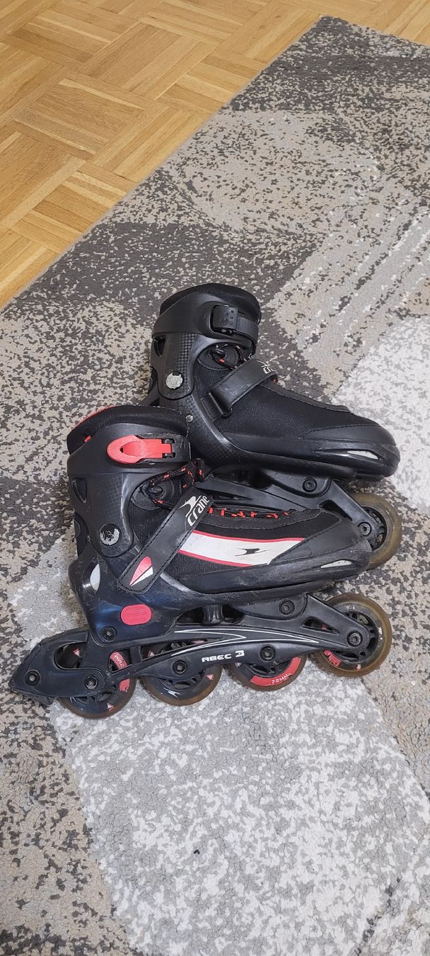 Pattini in linea & Pattini a rotelle: Patins à roues ajustables  Crane RBEC 3 /taille33-36 – Usato da Vevey venduto da obi_n8zc 1