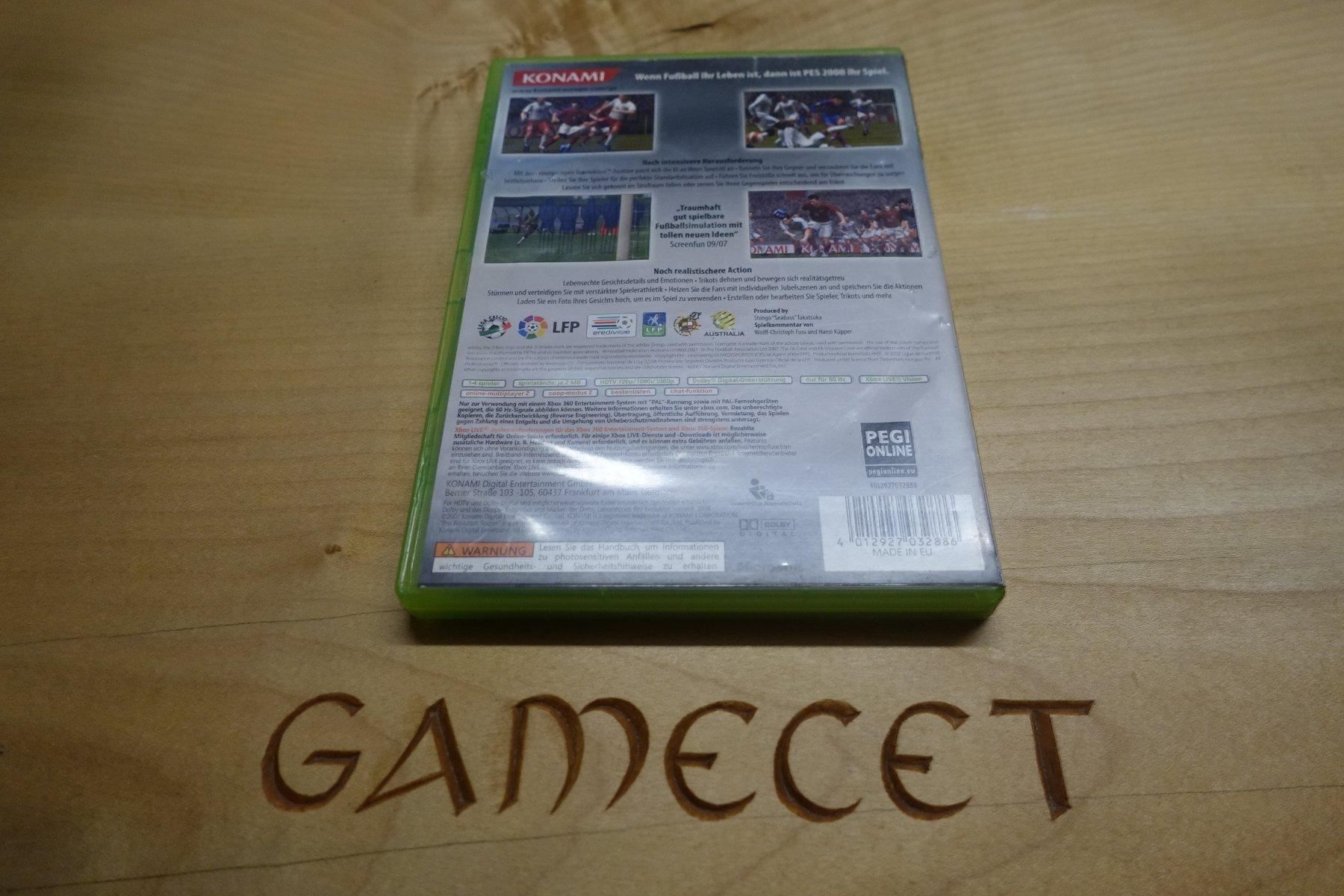 Microsoft Giochi: Pro Evolution Soccer 2008 – Usato da Steinach venduto da Gamecet 2