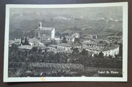 Alte Ansichtskarte Castel St. Pietro Suisse 1927 Bahnpost