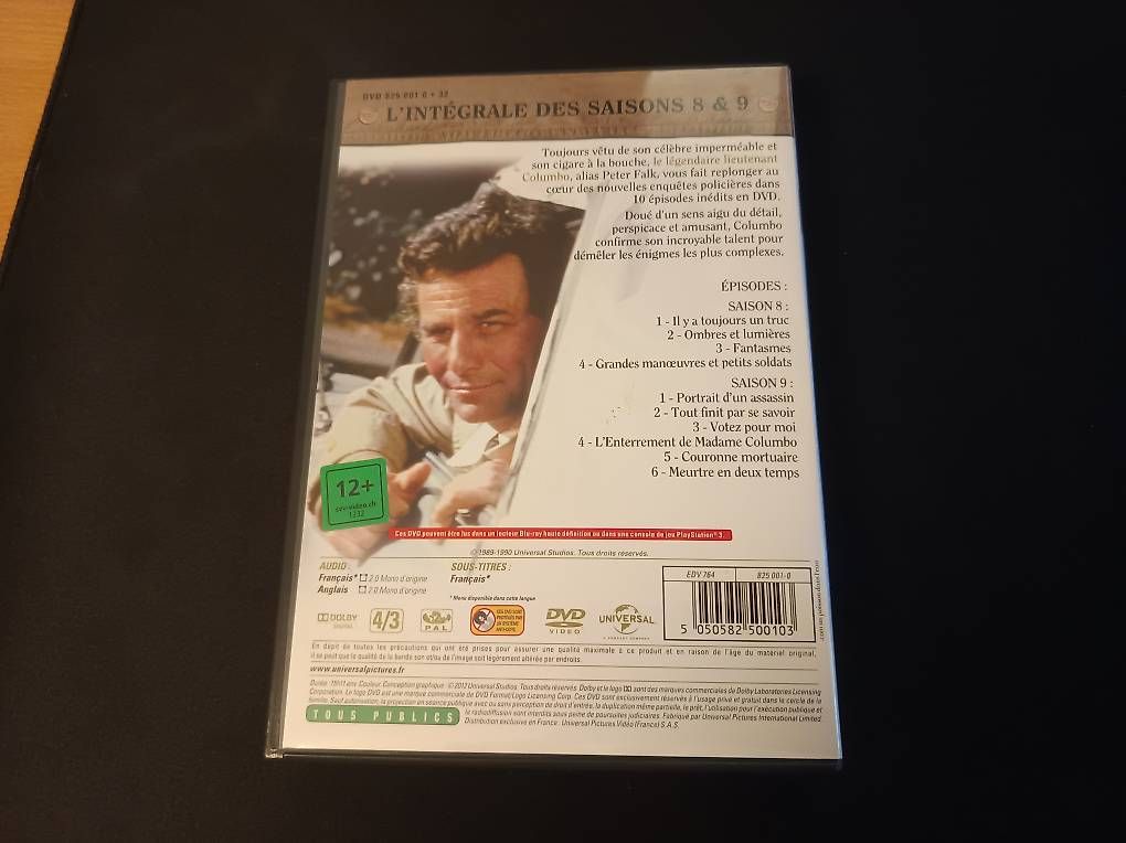Tutti i DVDs: Dvd Columbo l'intégrale des saisons 8&9 – Usato da Genève venduto da Maxou84 1