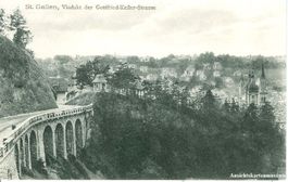 St. Gallen - Gottfried Keller Str. c1910