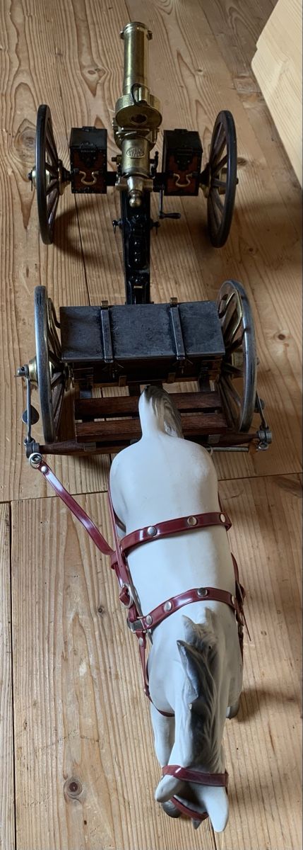 Kit di modellismo & Modellini statici: Modell einer gezogenen Schnellfeuerkanone – Usato da Goldingen venduto da Bergler012 6