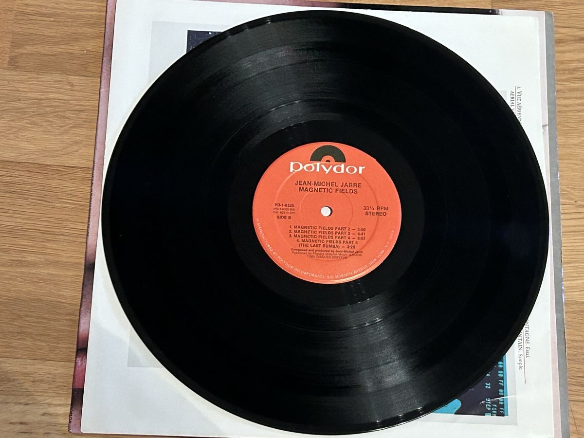 Dischi in vinile: Jean Michel Jarre. 1981. Magnetic Fields – Usato da Faulensee venduto da Mizuno06 5