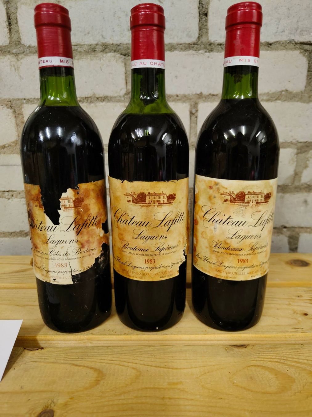 Vins: 3x 1983 Chateau Lafitte Laguens – Neuf (Voir description) à Münchenstein par wusmarino 3