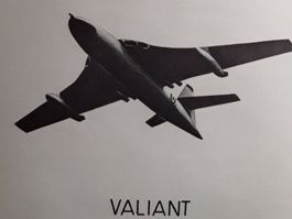 Vickers Valiant BK.1 __ Flugzeug __ Werkszeichnung __ Bild