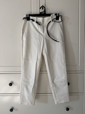 Promod Women’s White Trousers - Size 34 - Great Condition!