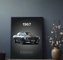 Ford Mustang 1967 Voiture Ford Mustang Eleanor +cadre