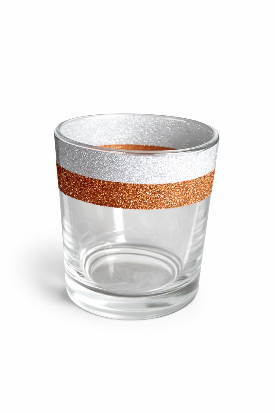 Portacandele: Kerzenhalter Glas Gold Rand Teelichthalter – Usato da Fully venduto da VaneaSelection 1