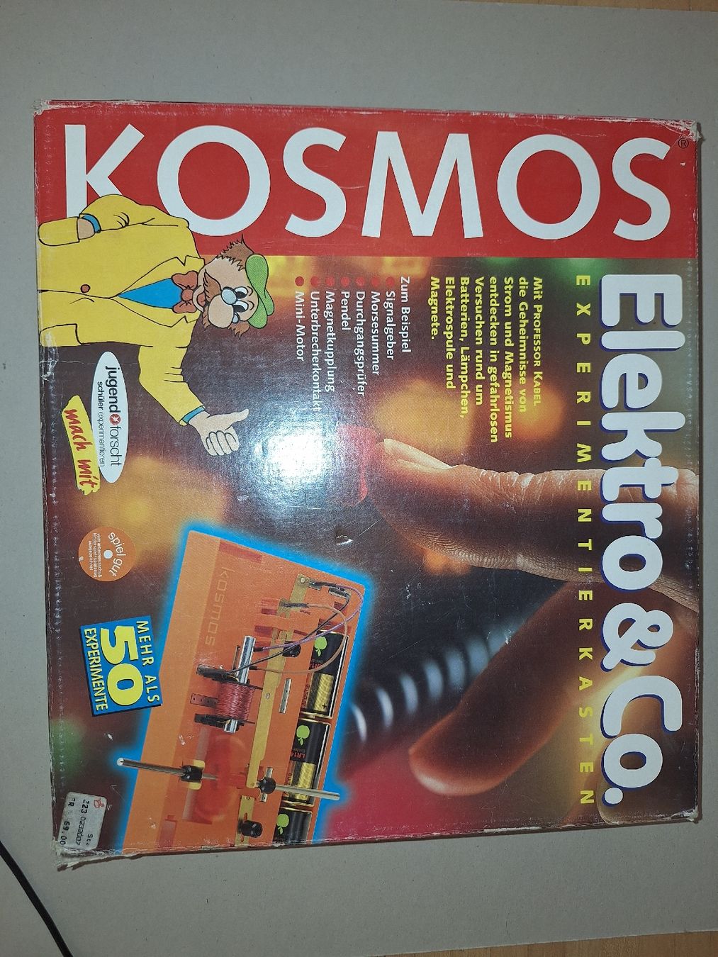 Giochi: Kosmos Elektro & Co. Experimentierkasten – Usato da Luzern venduto da robin6556