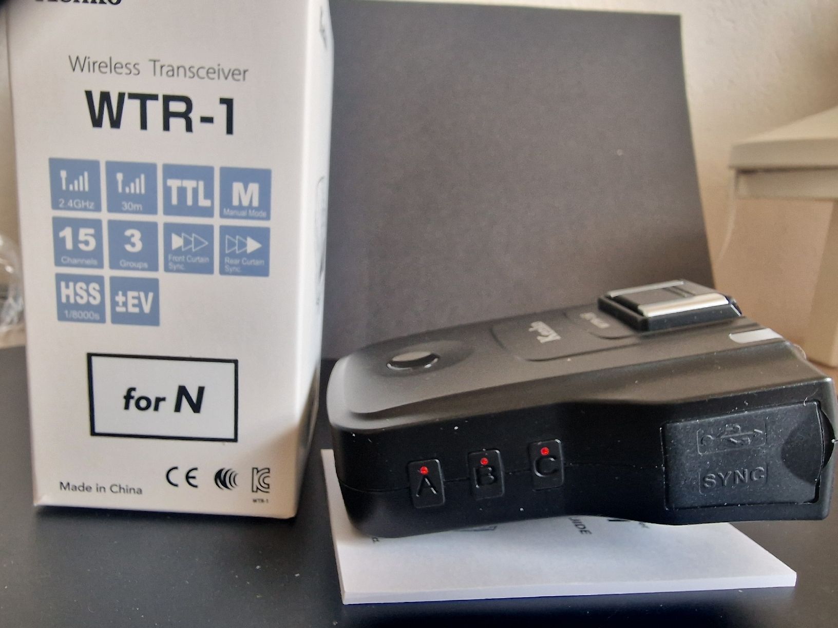 Nikon Blitze: Kenko WTR-1 flash transceiver pour Nikon – Neu (gemäss Beschreibung) aus Giez von Felixo2006