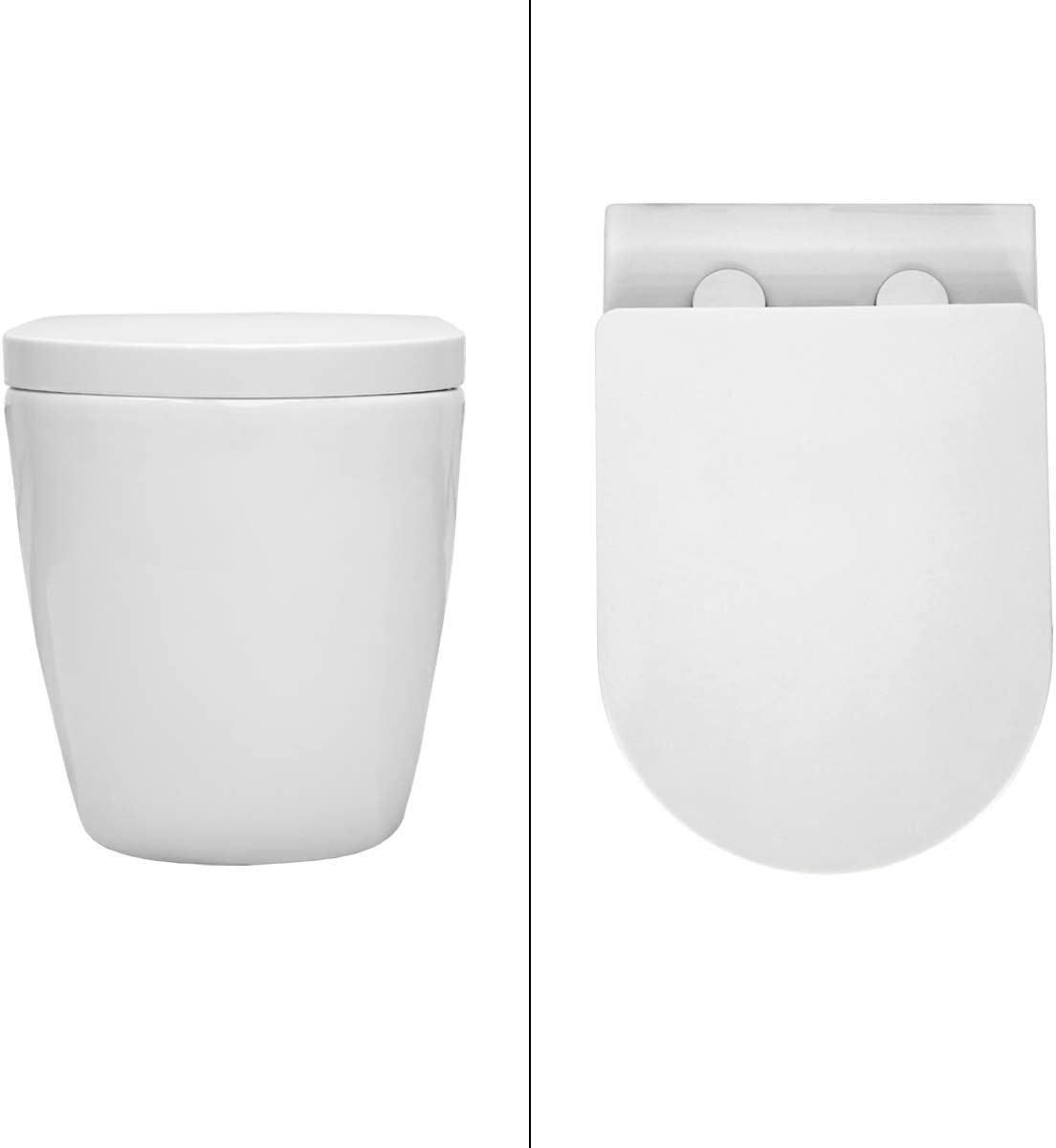 WC: Spülrandloses Hänge WC lang weiß – Neu und originalverpackt aus Bottighofen von zaap 2