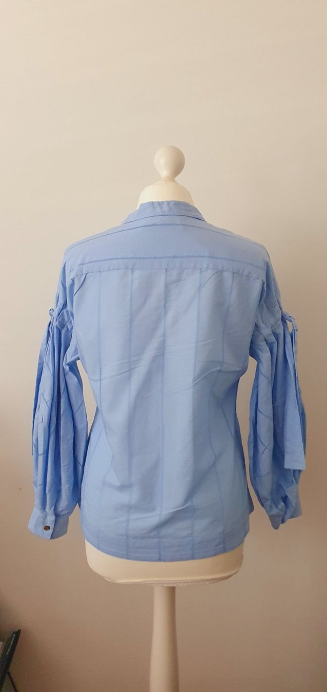 Camicette: Bluse Scotch&Soda Grösse 34 hellblau, Baumwolle – Nuovo (secondo la descrizione) da Stansstad venduto da InStyle8 4