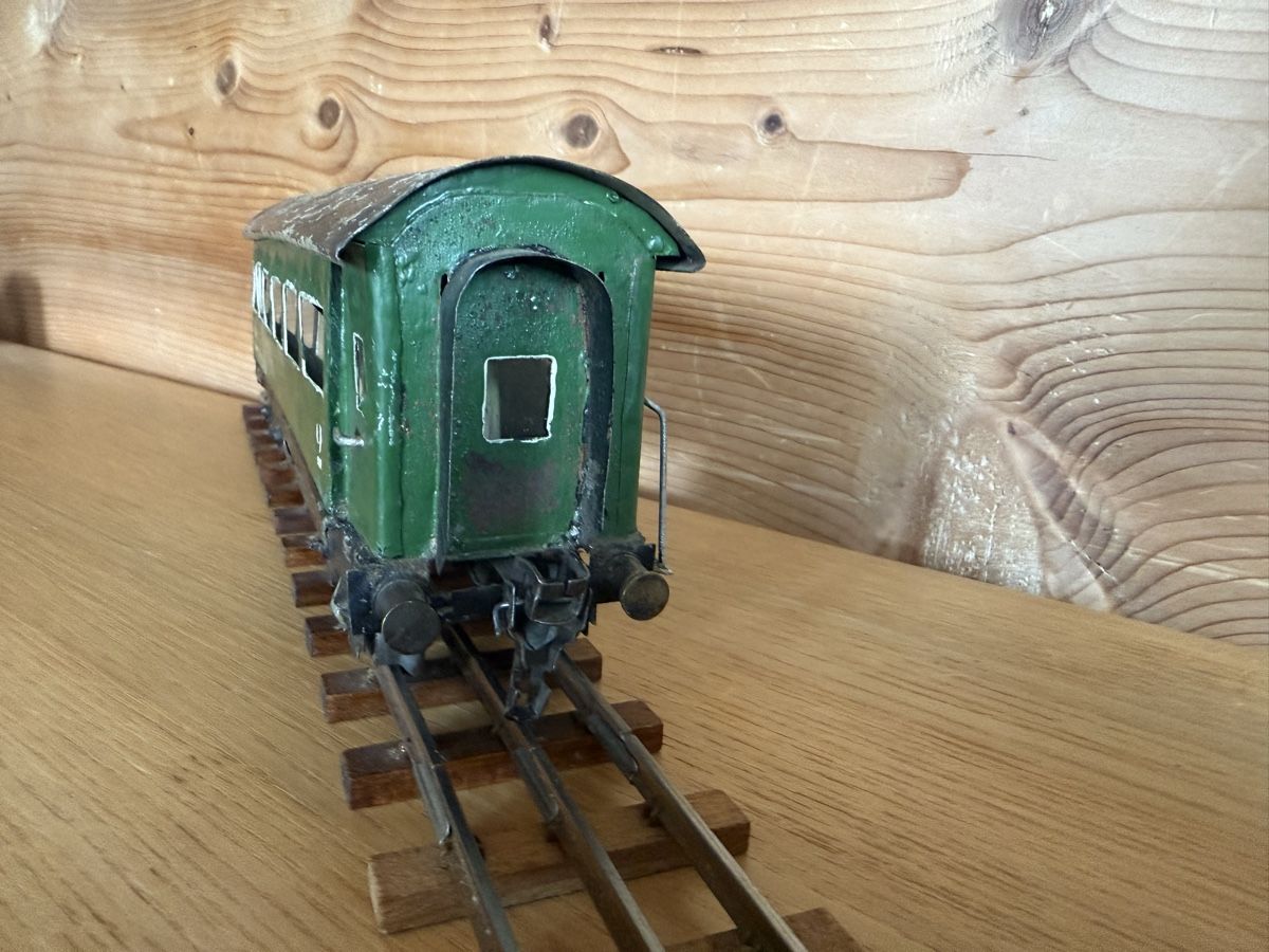 Modellini di ferrovie: Spur 0 Eigenbau Personenwagen – Usato da Amden venduto da vipernatter 2