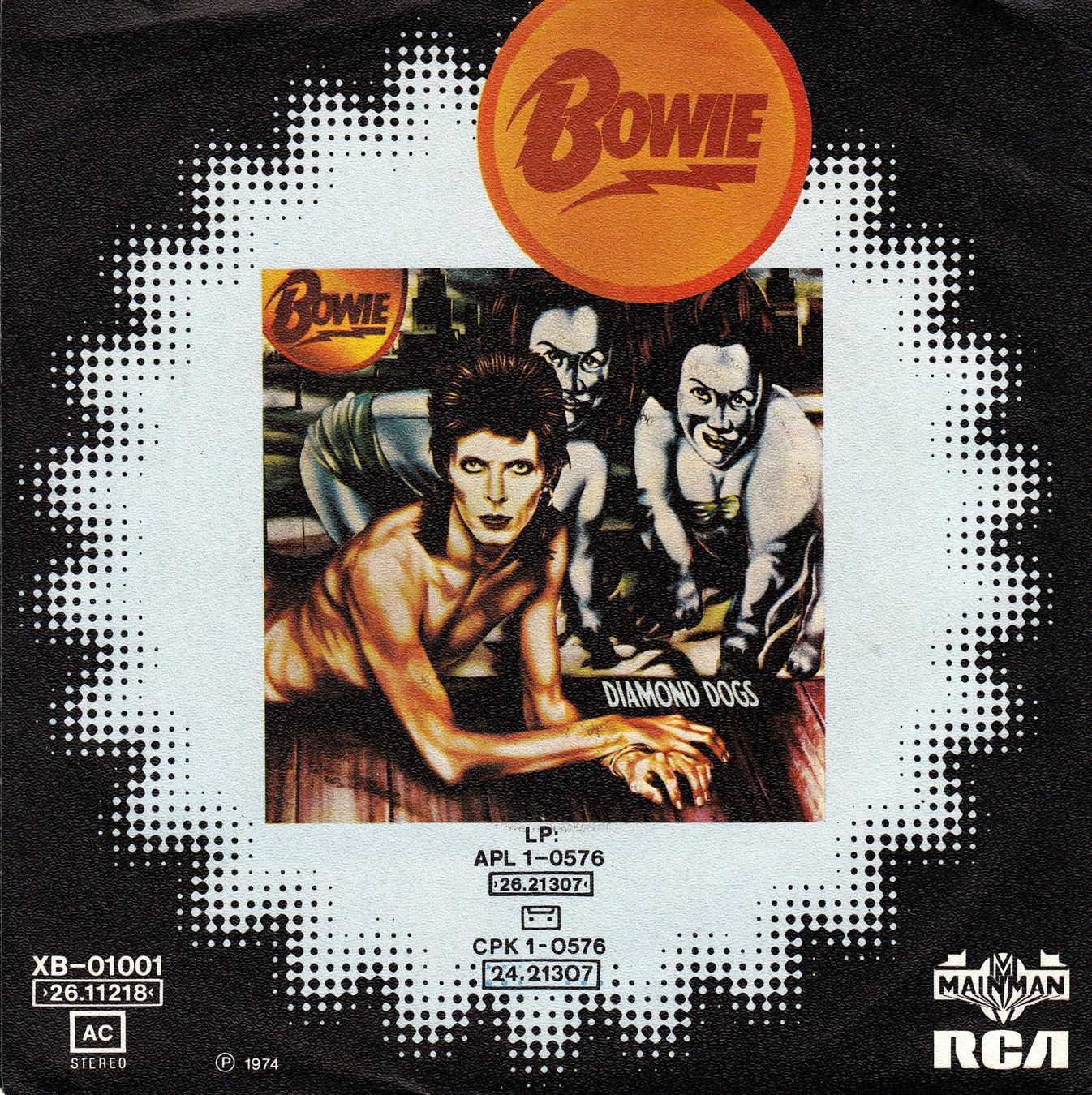 Schallplatten: David Bowie Vinyl Single von 1974 – Gebraucht aus Volketswil von Abcrecords 1