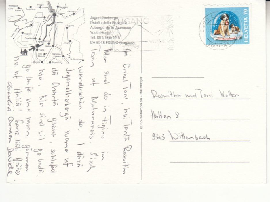 Ansichtskarten: Figino 2003 – Gebraucht aus Bürglen TG von StampGraf 1