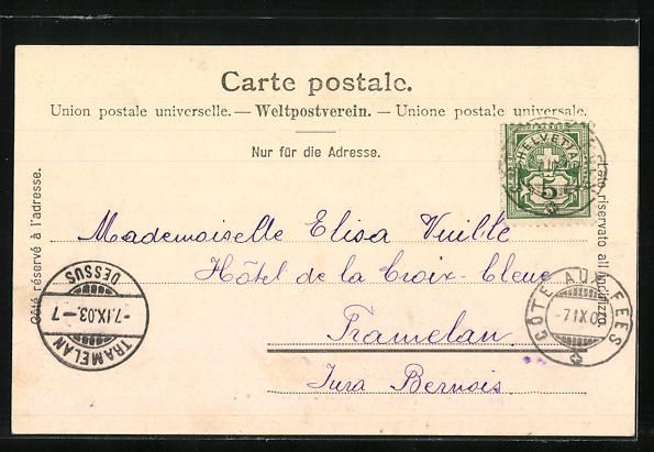 Cartes postales: Cote-aux-Fées, Dependance de la Crete – D'occasion à Berlin par bartko-reher 1
