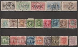 Timbre Suède Collection Années Diverses Bon état