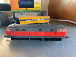 NEU BR 218 DB Gleichstrom H0 PIKO System Trix