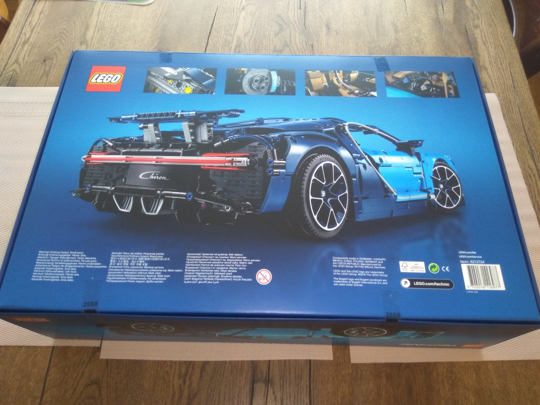 Lego Kit di costruzioni: LEGO Technic Bugatti Chiron 42083 - NEU – Nuovo e nell'imballaggio originale da Buochs venduto da Techtelmechtel 1