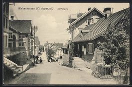 Walzenhausen /Appenzell, Blick in die Do
