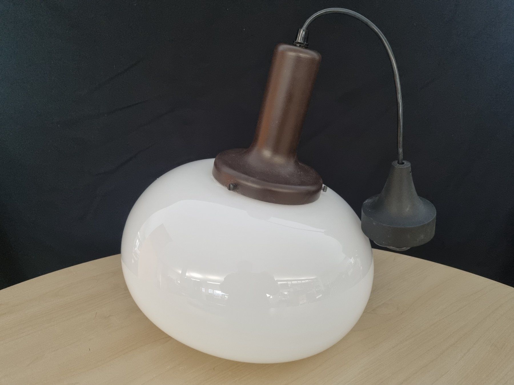 Lampadari & plafoniere: Designer Deckenlampe, weiss, Space Age, 70er – Usato da Lenzburg venduto da freedomky 2