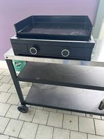 Forge Adour Gas Grillplatte auf Rollwagen - Top Zustand!