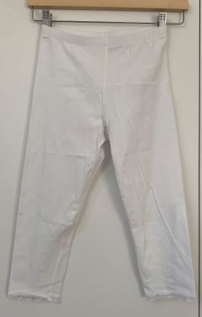 Leggins 152 mit Spitzen am Saum - 3/4 Leggins