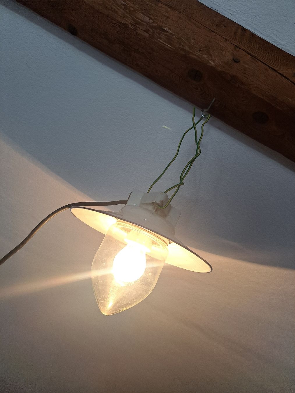 Lampadari & plafoniere: Stall Lampe antik – Usato da Wettingen venduto da ML03 7