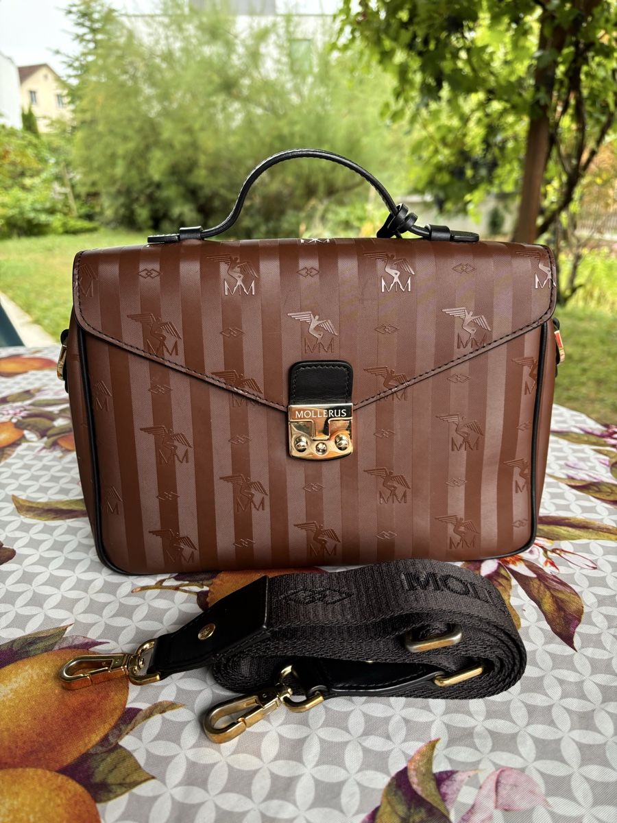 Maison Mollerus Taschen für Damen: Maison Mollerus Marley braun schwarz  – Gebraucht aus Frauenfeld von Andi_andrea