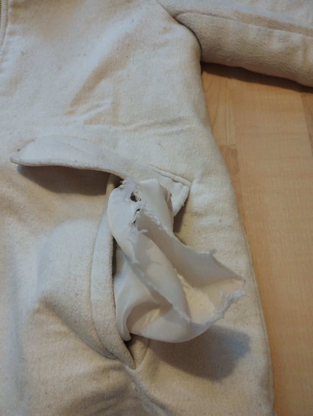 Zara Giacche: Zara Basic Jacke mit Kapuze, Gr. S, weiss - Winter – Usato da Richterswil venduto da topolone95 5