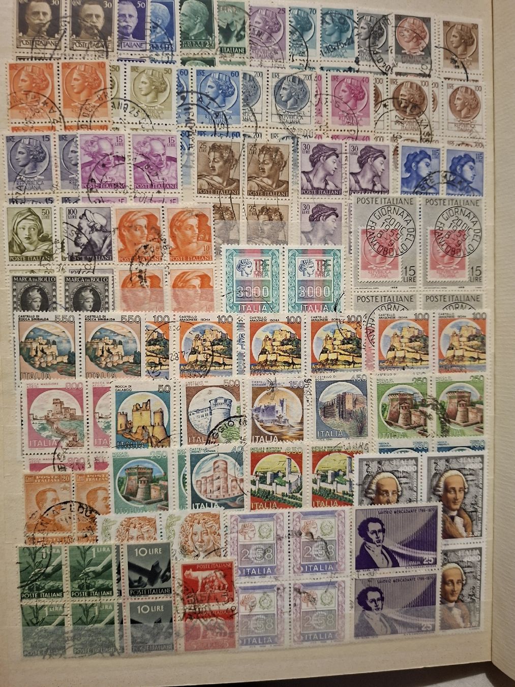 Tous les timbres: Sammlung Italien / Sonderblocks / 4er Blocks  – D'occasion à Balgach par SIMEON27 1