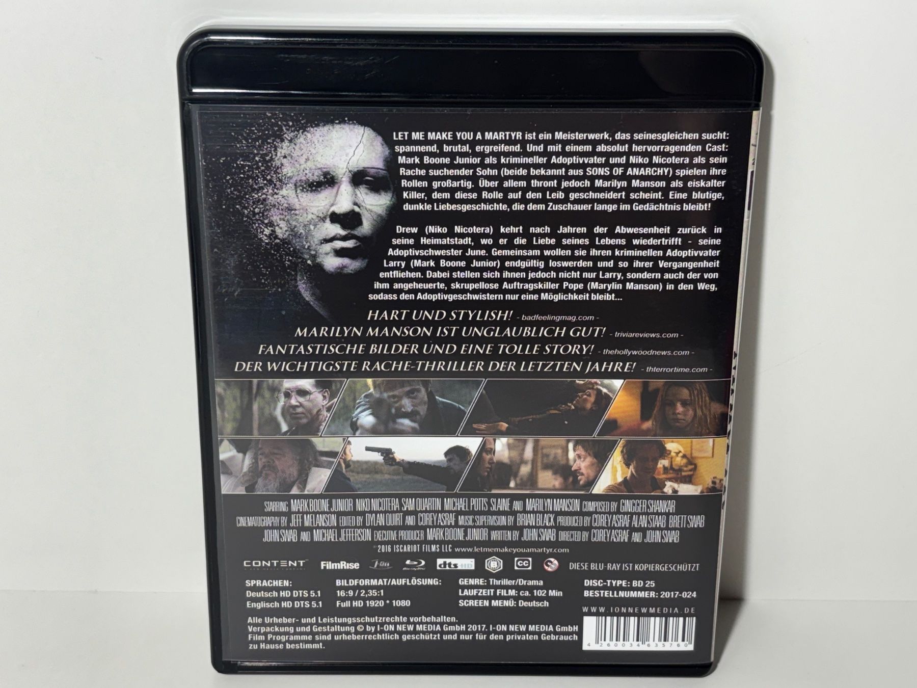 Tutti i DVDs: Let Me Make You A Martyr Blu Ray – Usato da Wilderswil venduto da Mr.Fury 1