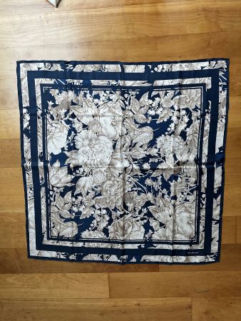 Damen Foulard Weekend Max Mara, Seide, dunkelblau