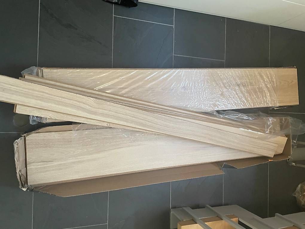 Bodenbeläge: Laminat Eiche Platten – Neu (gemäss Beschreibung) aus Thun von Huba8 4