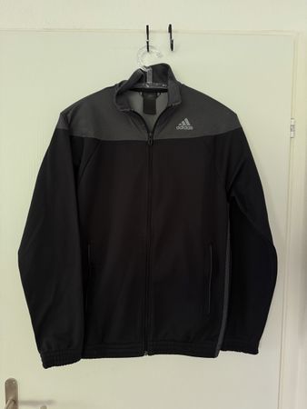 Adidas Trainingsjacke Grau/Schwarz Gr. M Top Zustand, 2015