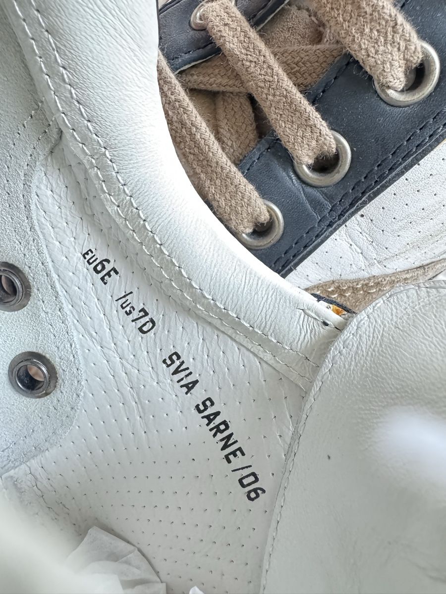 Bally Scarpe da uomo: Bally Sneaker in retro Stil, Grösse 40.5, Leder – Usato da Cham venduto da matap1 2