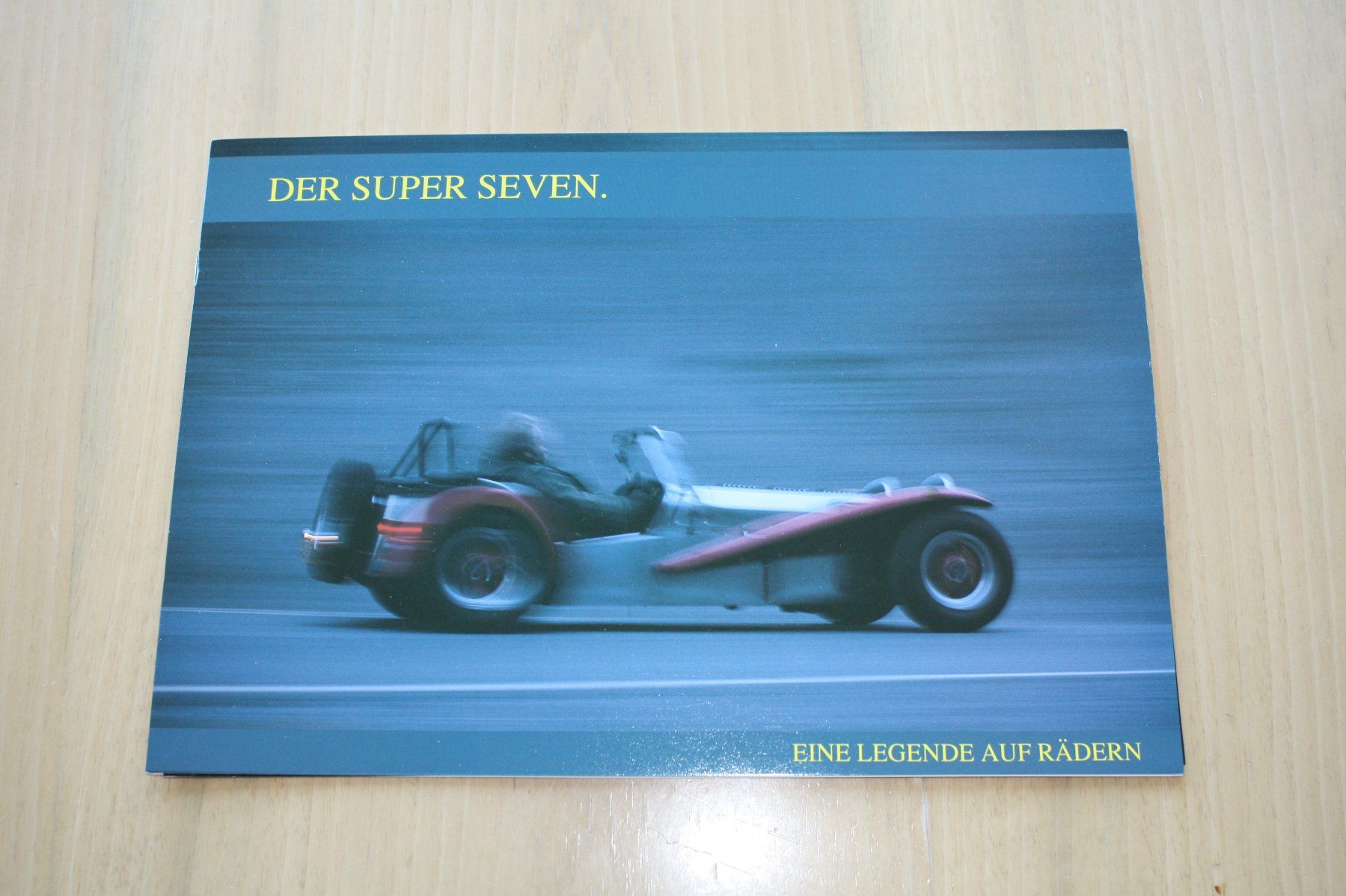 Lotus Documenti: Caterham Super 7 Prospekt – Usato da Wikon venduto da erwin400