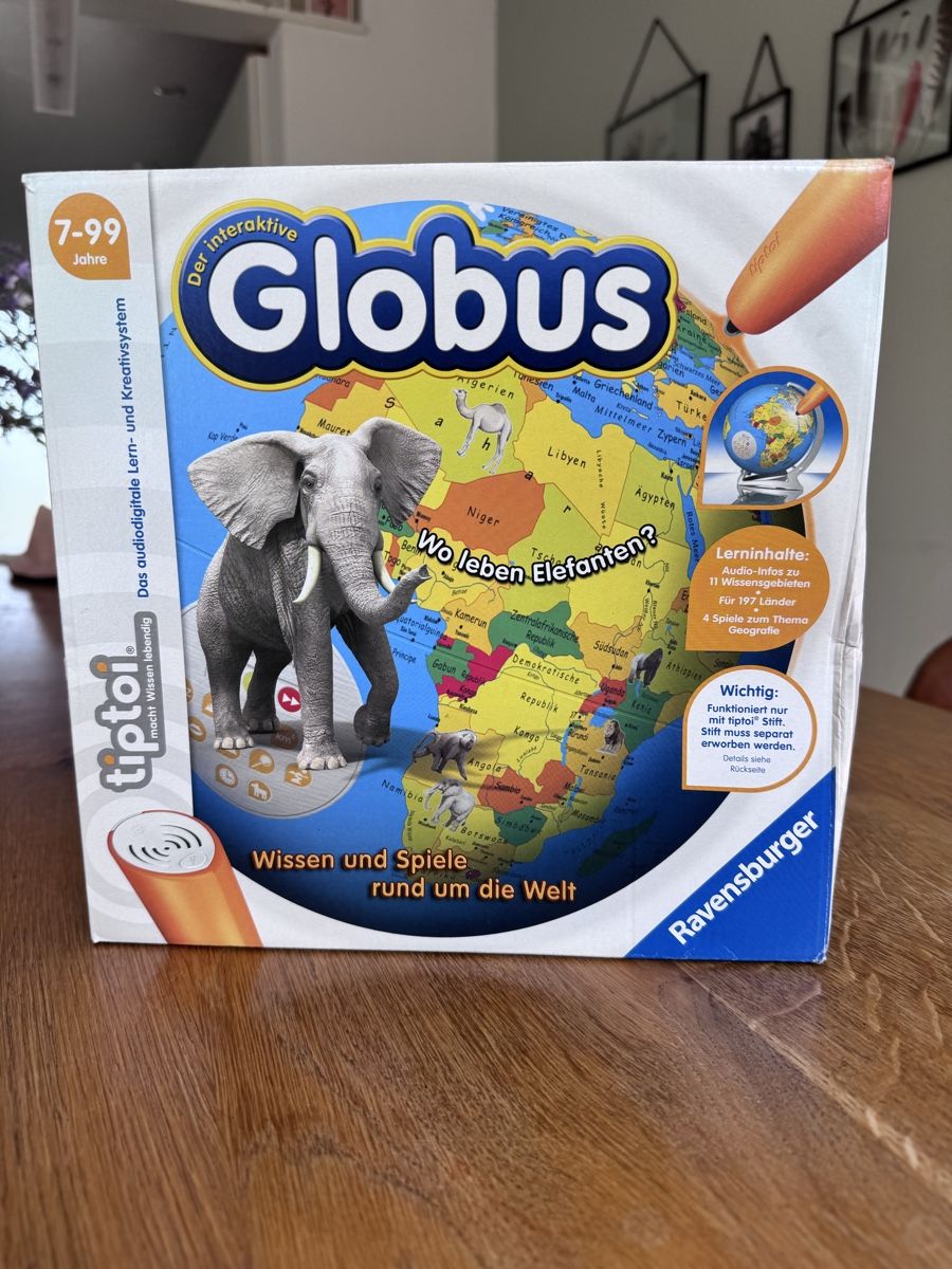 Ravensburger Giochi: Tiptoi Globus mit Spielanleitung Ravensburger – Usato da Niederbüren venduto da Oetschli 4