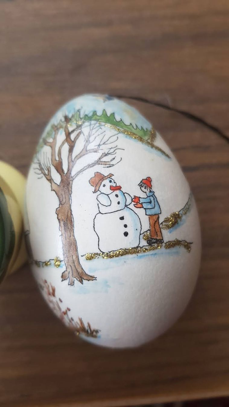 Figuren: Osterei Künstlerei Nr.3 – Gebraucht aus Mörschwil von antiksalon 3