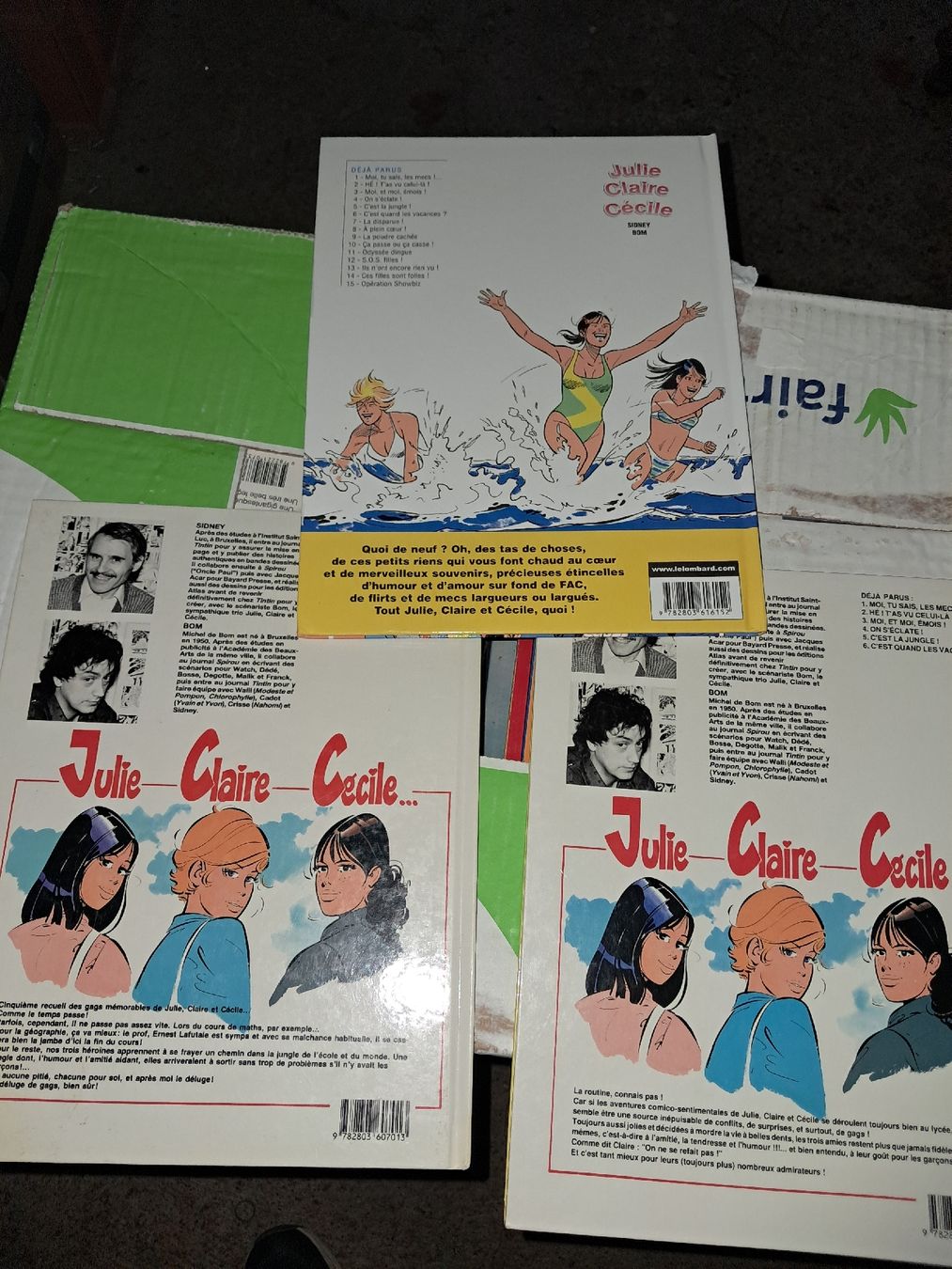 Comics: Lot de 3 Bd Julie,Claire,Cecile – Gebraucht aus Le locle von juliensaran 4