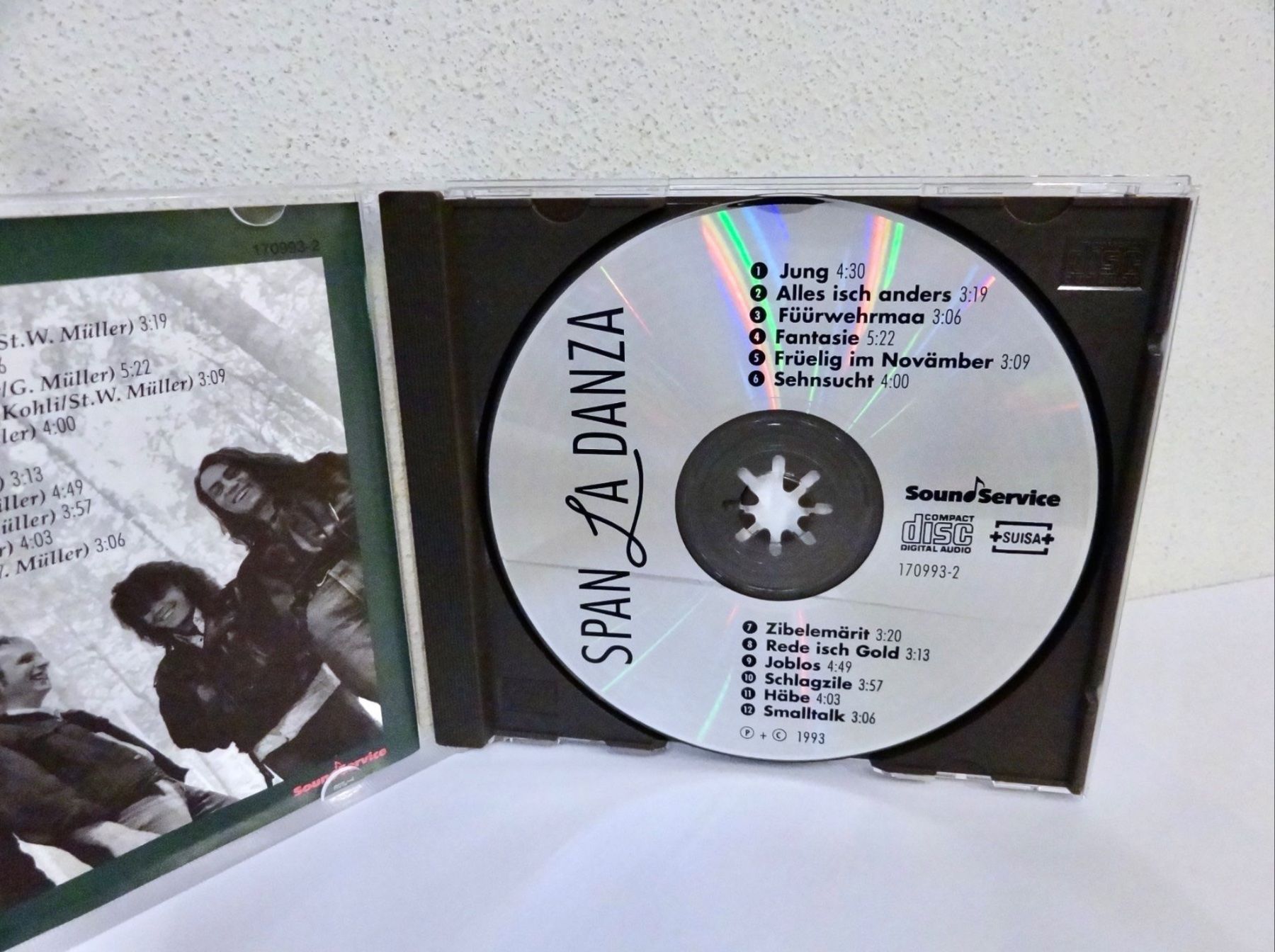 CDs: CD SPAN / LA DANZA - 1993 - vergriffen – Neuf (Voir description) à Kerzers par djstarsky73 4