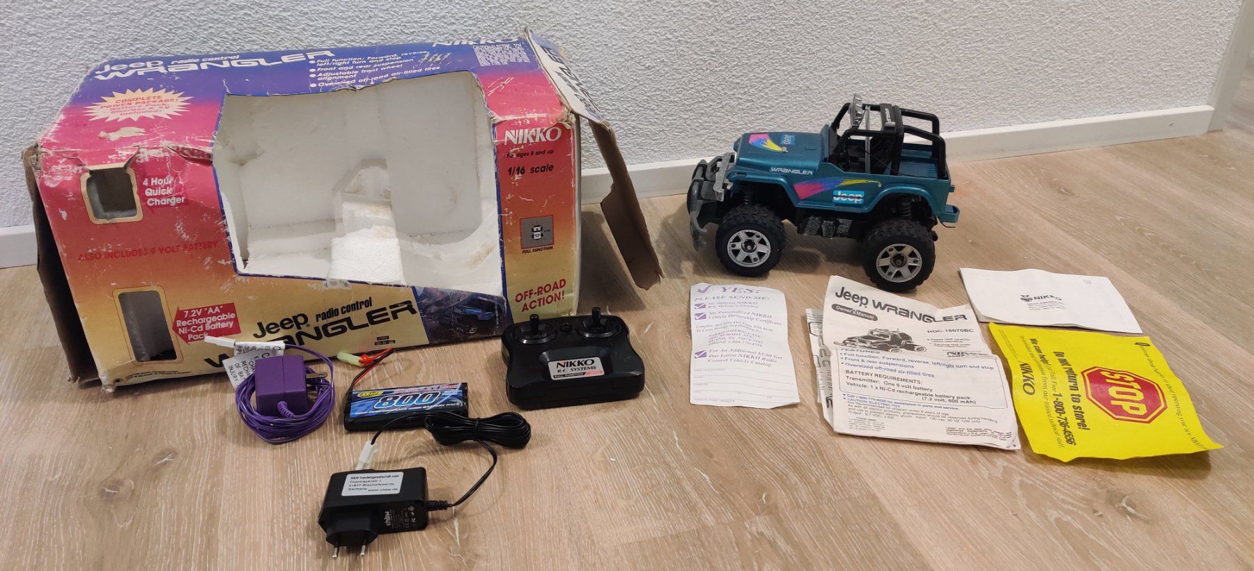 Nikko Modellismo RC: Jeep® Wrangler RDC-16070BC – Usato da Erstfeld venduto da Bini-CH 1