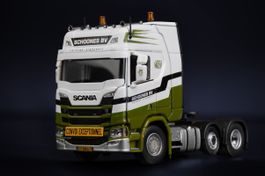 1:50 imc Scania R High Roof "Schoones Caravan Transport"