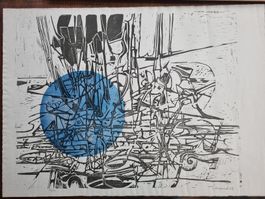 Lithographie Gérard Bregnard