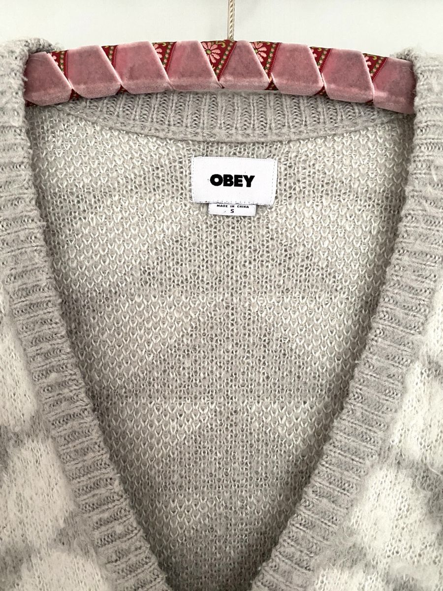 Obey Giacche: Obey Cardigan Grösse S – Usato da Laupersdorf venduto da Yuki__ 1