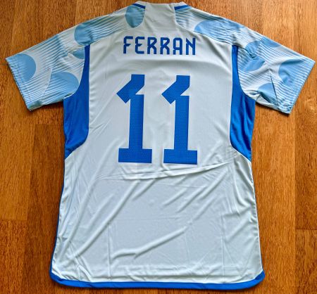 Spanien away Shirt - 2022 - mit Print Ferran